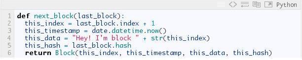 不到 50 行的 Python 代码构建最小的区块链