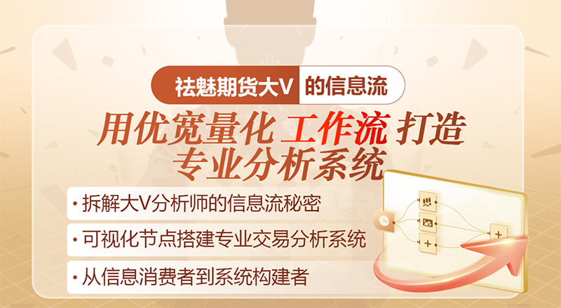 祛魅期货大V的信息流：用优宽量化工作流打造专业分析系统