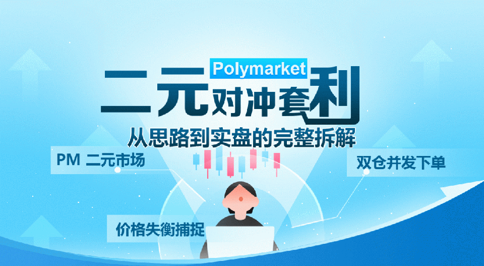 Polymarket-二元对冲套利：从思路到实盘的完整拆解