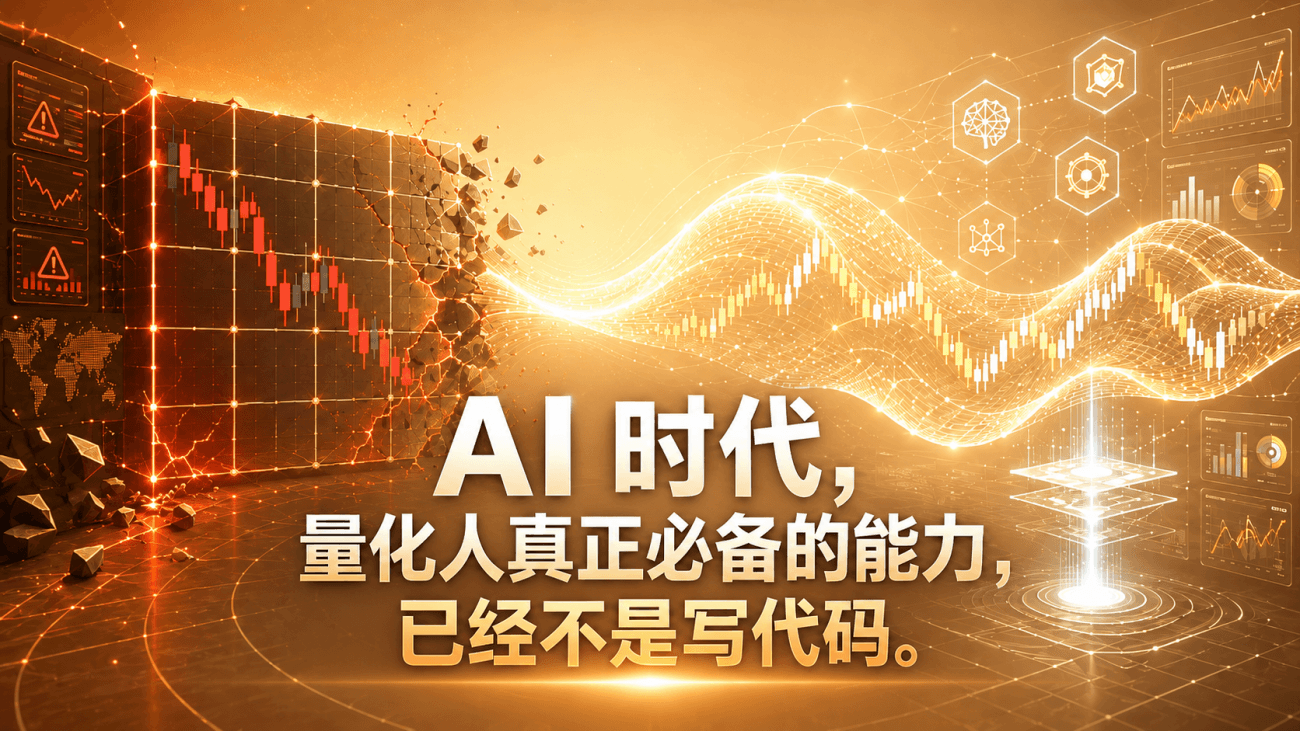 AI-时代，量化人真正必备的能力，已经不是写代码